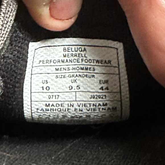 Merrell Jungle Moc AC+ - US 10 - Beluga color leather slip on shoes - Picture 4 of 4